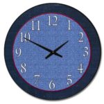 Denim Clock