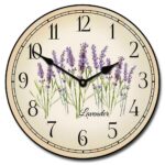 Lavender Clock