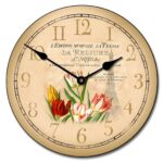 Springtime In Paris Clock