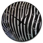 Zebra Clock