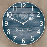 Beach Time Wall Clock
