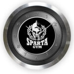 Heavy Metal Logo Clock 2