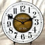 Old Paint Wall Clock