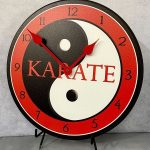 Karate Clock Wall Clock