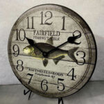 Personalized Fishing Wall Clock