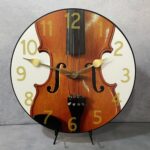 Violin Clock Music Clock Made In USA