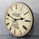 Personalizable Family Wall Clock