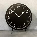 Jazzy Black Wall Clock