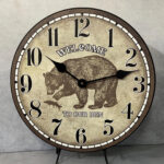Bear Wall Clock