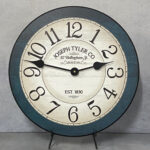 Bellingham Blue Wall Clock