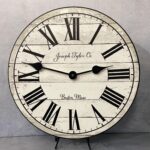 American Tyler Ivory Wall Clock