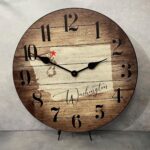 Washington State Wall Clock