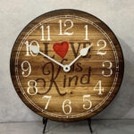 Love Is Kind Wall Clock