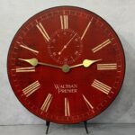 Alston Red Clock