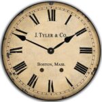 English Longcase Wall Clock